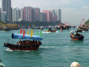 Traffic in Hong Kong