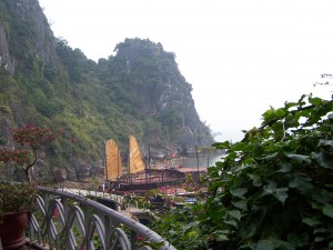 Junks at Halong Bay