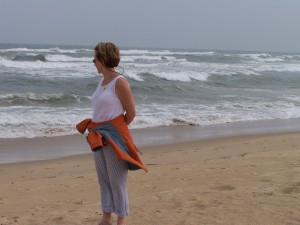 Jan at China Beach